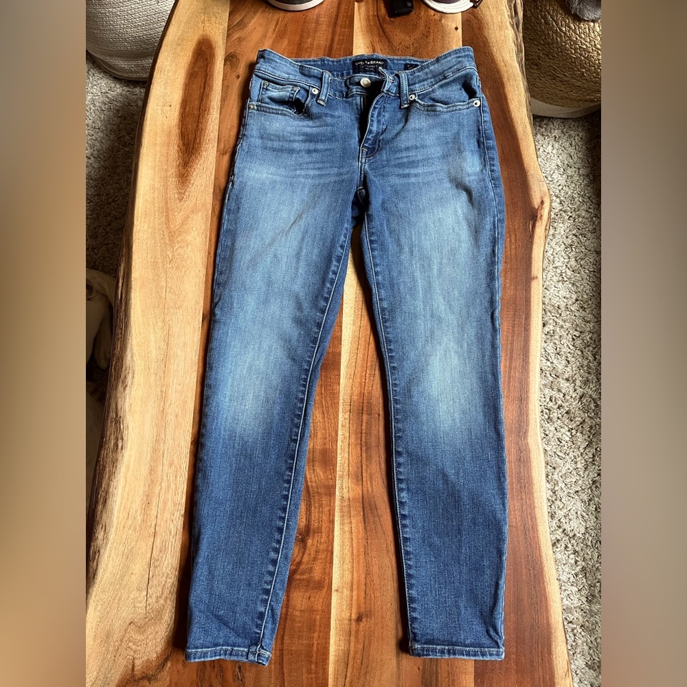 Luck Brand Low Rise Skinny Stella size 2/26 ankle
